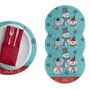 Hermia Set de 4 Salvamanteles Multicolor 37 cm